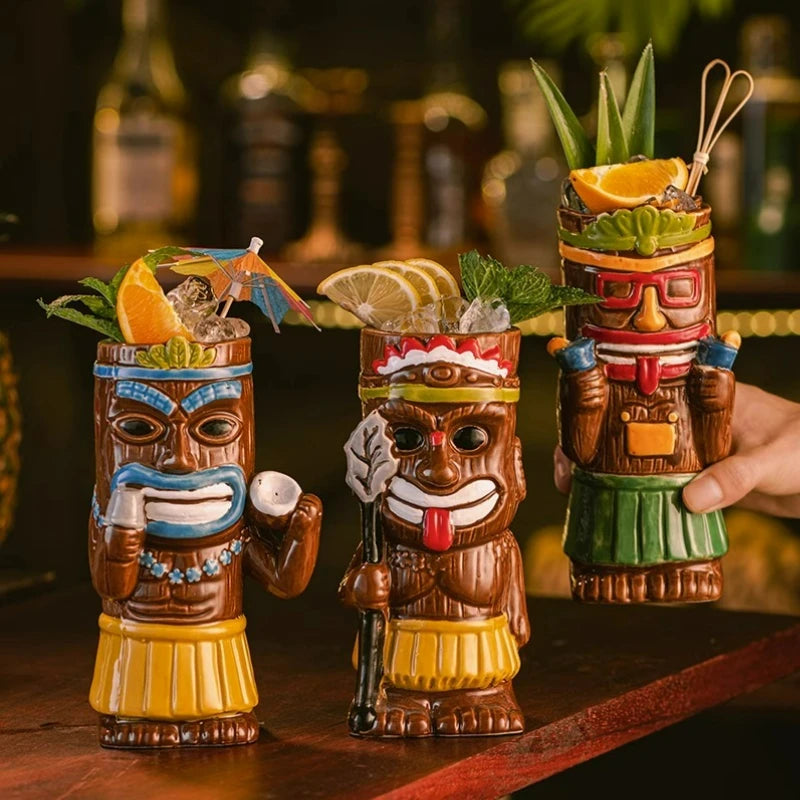 Big Chief Tiki Mug 500ml Ceramic Cocktail Cup