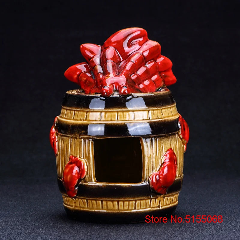 Hermit Barrel Tiki Mug Limited Edition Pirate Series