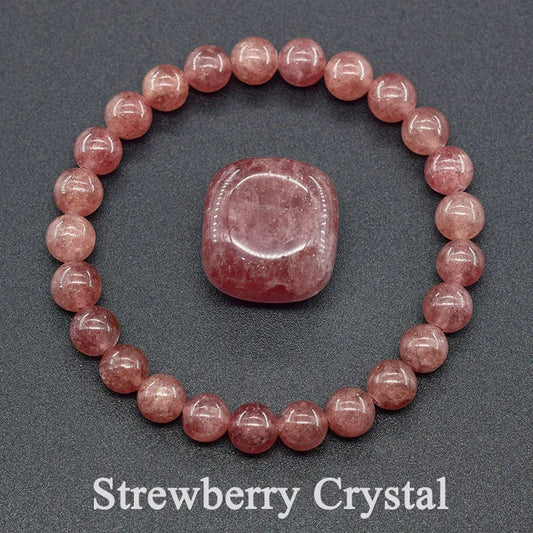 Strawberry Quartz Bracelet