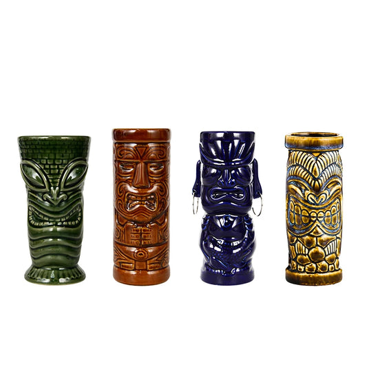 Maui Idol Tiki Mug 400ml Green Ceramic Cocktail Cup