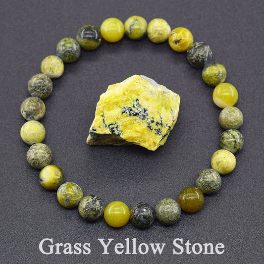 Grass Yellow Stone Bracelet