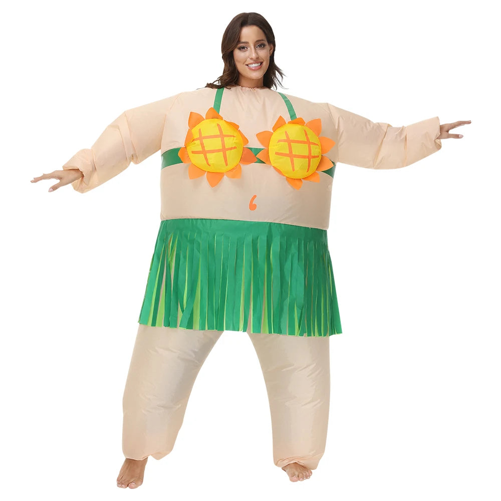 Inflatable Hula Costume Adults
