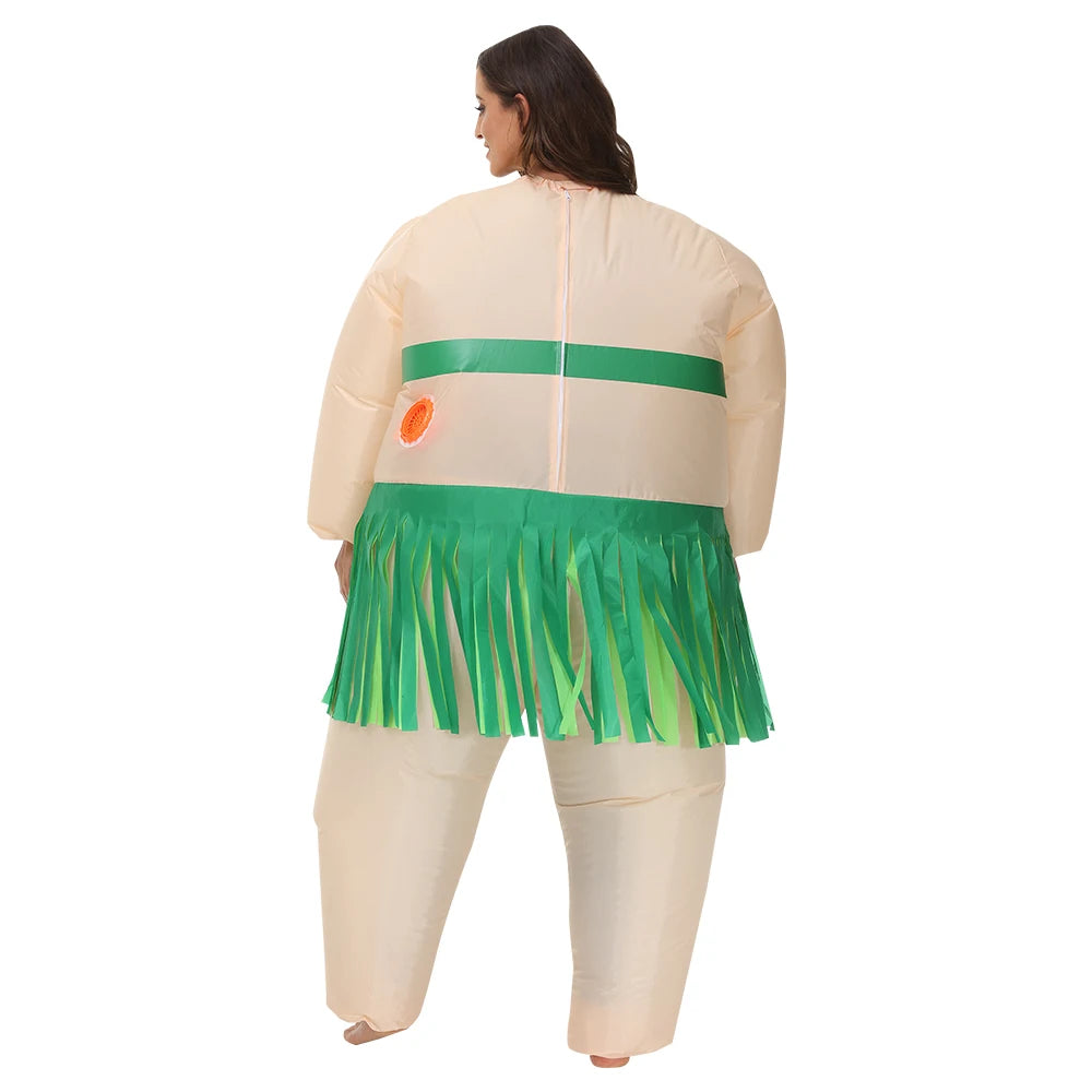 Inflatable Hula Costume Adults
